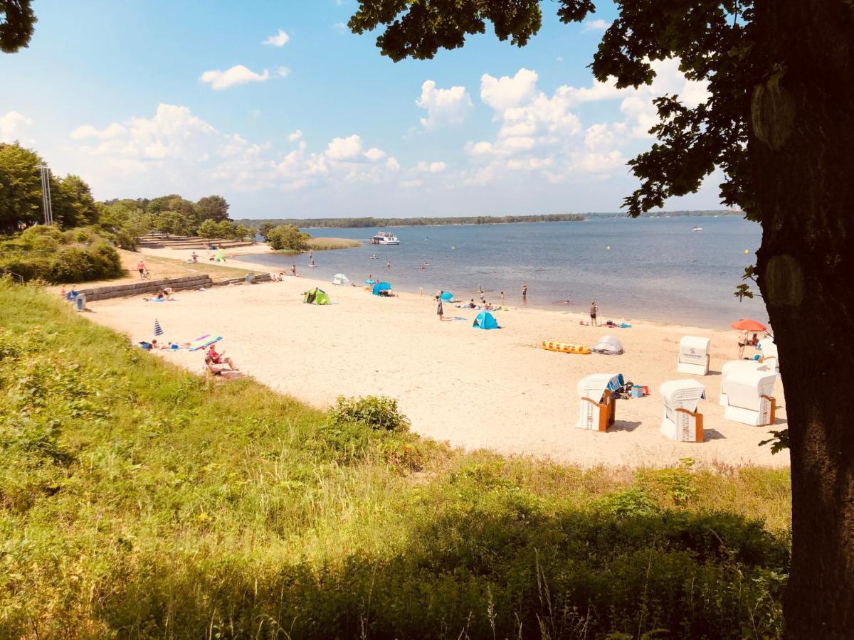 Seeliebe Mit Sauna Und Nur 50 Mtr. Bis Zum Strand Зенфтенберг Екстер'єр фото